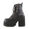 ASSAULT-100 - Black Vegan Leather