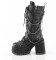 Assault-117 - Black Vegan Leather