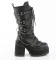 Assault-117 - Black Vegan Leather