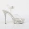 Athena-508 - Clear Silver Chrome