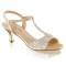 AUDREY-05 - Nude Shimmering Fabric