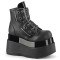 Bear-104 - Black Vegan Leather