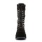 Demonia Bear-202 - Black Veggie Suede