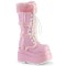 Bear-202 - Pink Vegan Leather