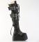 Bear-316 - Black Vegan Leather