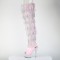 Bejeweled-3017HG-RSF - Pink Hologram Patent Silver AB
