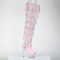 Bejeweled-3017HG-RSF - Pink Hologram Patent Silver AB