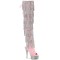 Bejeweled-3017HG-RSF - Pink Hologram Patent Silver AB