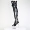 Bejeweled-3052HG-7 - Black Hologram Pat Silver