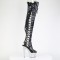 Bejeweled-3052HG-7 - Black Hologram Pat Silver