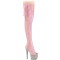 Bejeweled-3052HG-7 - Pink Hologram Patent Silver AB