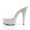 Bejeweled-601DM - Silver/Clear
