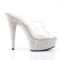 Bejeweled-601DM - Silver/Clear
