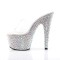BEJEWELED-701MS - Clear Silver Multi Rhinestones