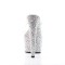 BEJEWELED-701MS - Clear Silver Multi Rhinestones