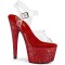 Bejeweled-708DM - Clear Red 