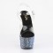 Bejeweled-708MS - Clear Black Rhinestones