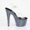 Bejeweled-708MS - Clear Black Rhinestones