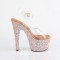 Bejeweled-708MS - Clear Rose Gold Multi