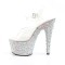 BEJEWELED-708MS - Clear Silver Multi Rhinestones