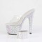 Bejeweled-712MS - Clear Silver AB Rhinestones