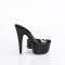 Bejeweled-712RS - Clear Black Rhinestones