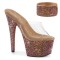 Bejeweled-712RS - Clear Bronze Multi
