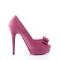 Pinup Couture  Bella-10 - Fuchsia Sueded Pu