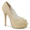 Bella-30 - Tan Faux Leather  