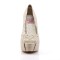 Bella-30 - Tan Faux Leather  