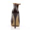 BELLA-31 - Brown Maple Faux Leather