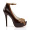 BELLA-31 - Brown Maple Faux Leather
