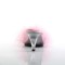Belle-301F - Pink Pu Fur Clear  
