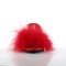 Belle-301F - Red Pu Fur Clear  