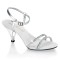 Belle-316 - Silver/Clear