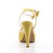 Bettie-01 - Yellow Faux Leather  
