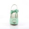 Bettie-03 - Mint Faux Leather  
