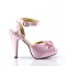 Pinup Couture  Bettie-04 - Baby Pink Satin