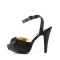 Pinup Couture  Bettie-04 - Black Satin