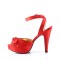 Pinup Couture  Bettie-04 - Red Satin