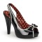 Pinup Couture  Bettie-05 - Black Patent