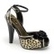 Pinup Couture  Bettie-06 - Tan Pu(Cheetah Print)