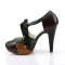 Bettie-19 - Brown Multi Faux Leather  