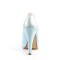 Bettie-20 - Blue Tan Faux Leather  