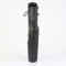 Bewitched-1020 - Black Faux Leather Matte