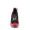 Bliss-38 - Red-Black Satin