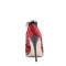Bliss-38 - Red-Black Satin