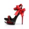Blondie-615 - Black Patent-Red/Black-Red