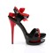 Blondie-615 - Black Patent-Red/Black-Red