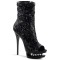 Blondie-R-1008 - Black Sequins/Black
